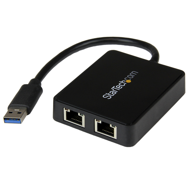 StarTech USB-A -> Dual Gigabit Ethernet Adapter, bild 4