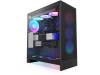 NZXT H7 Flow RGB 2024 PC-chassi (svart), bild 3