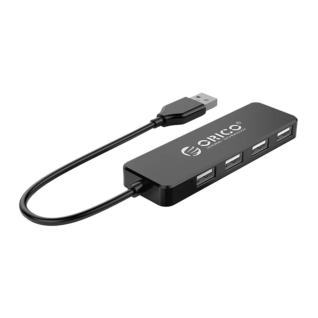 Orico USB-A Hub 4x USB-A 2.0 - Svart