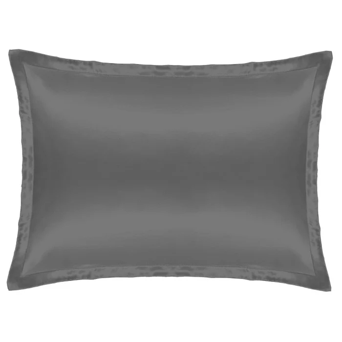 Cloud & Glow Silk Pillowcase Charcoal