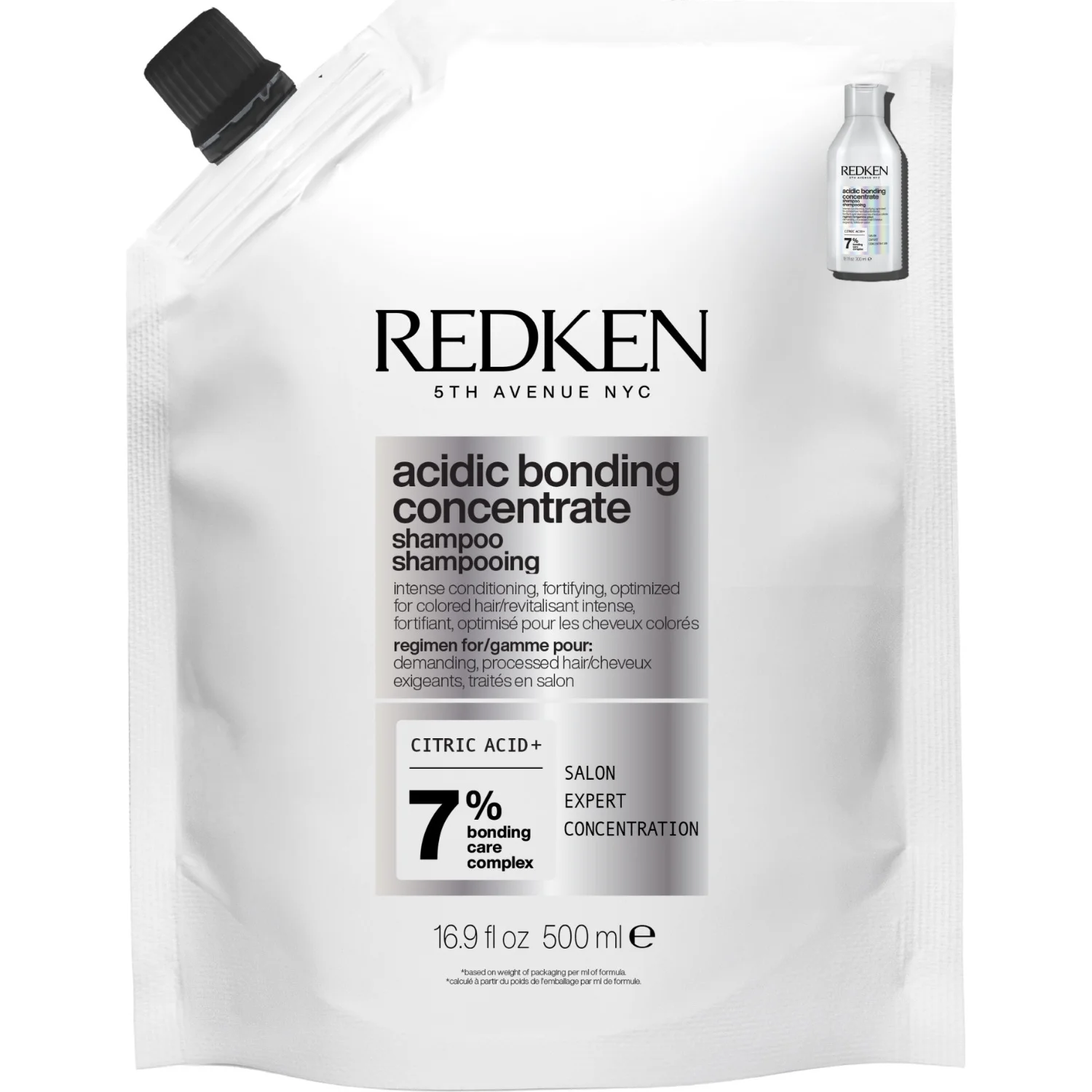 Redken Acidic Bonding Concentrate Shampoo 500 ml Refill, bild 2