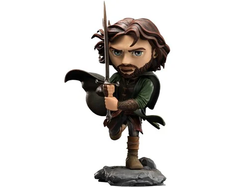 Iron Studios & Minico Lord Of The Rings - Aragorn Figure, bild 2