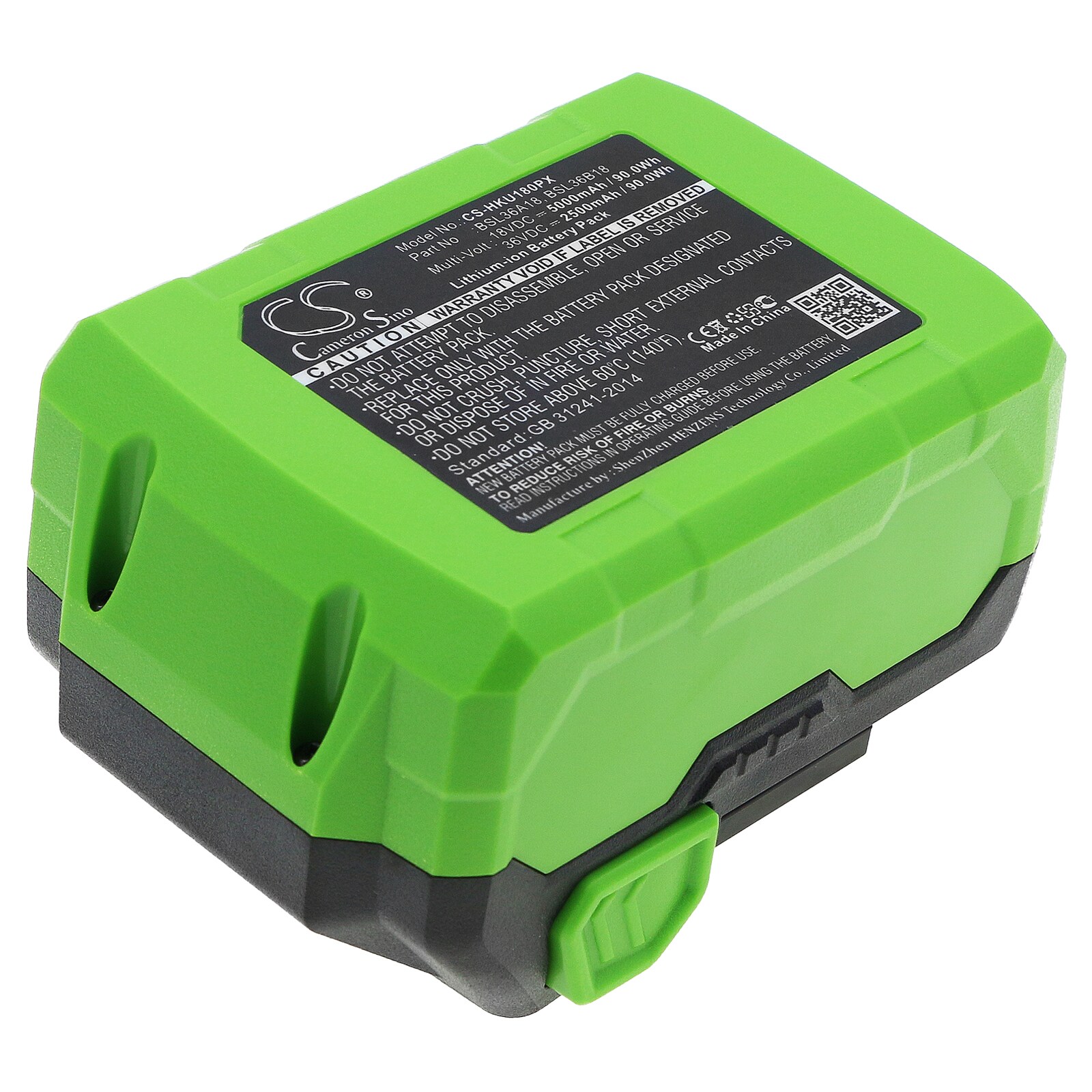 Batteri till Elverktyg för HiKOKI UB18DJL, UB18DJL(L0Z), WF18DSL m.fl., bild 3