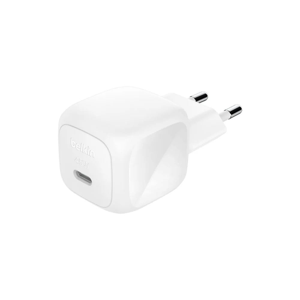 Belkin 45W USB-C PD väggladdare (vit)