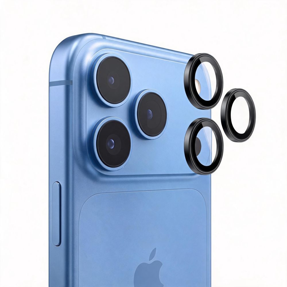 Tech-Protect Camring Fit+ kameraskydd för iPhone 18 Pro / 18 Pro Max – Svart, bild 3