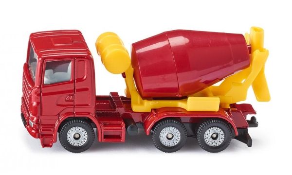 Siku Cementblandare, Lastbil/släpvagnsmodell, 3 År, Rød, Gul