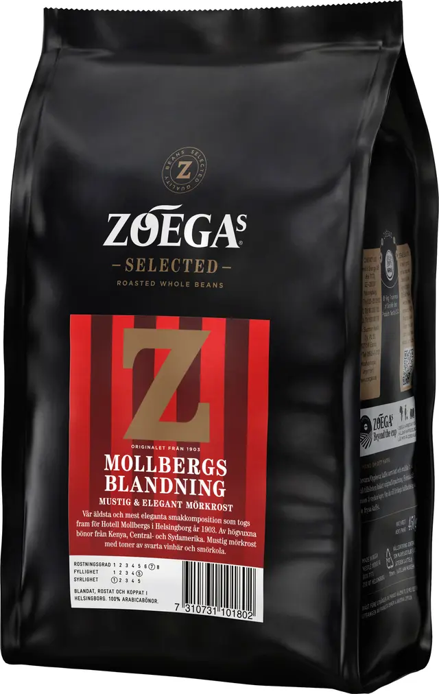 Zoégas Mollbergs Blanding kaffebönor 450 g