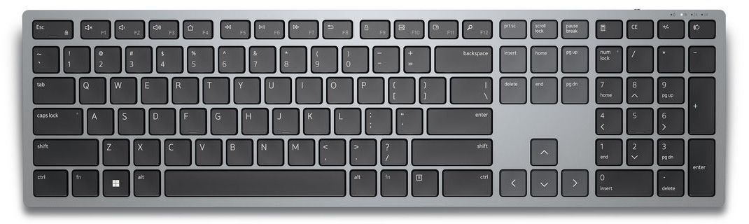 Dell KB700 Multi-Device Wireless Keyboard, Bluetooth, nordiskt, 3 års garanti, bild 2