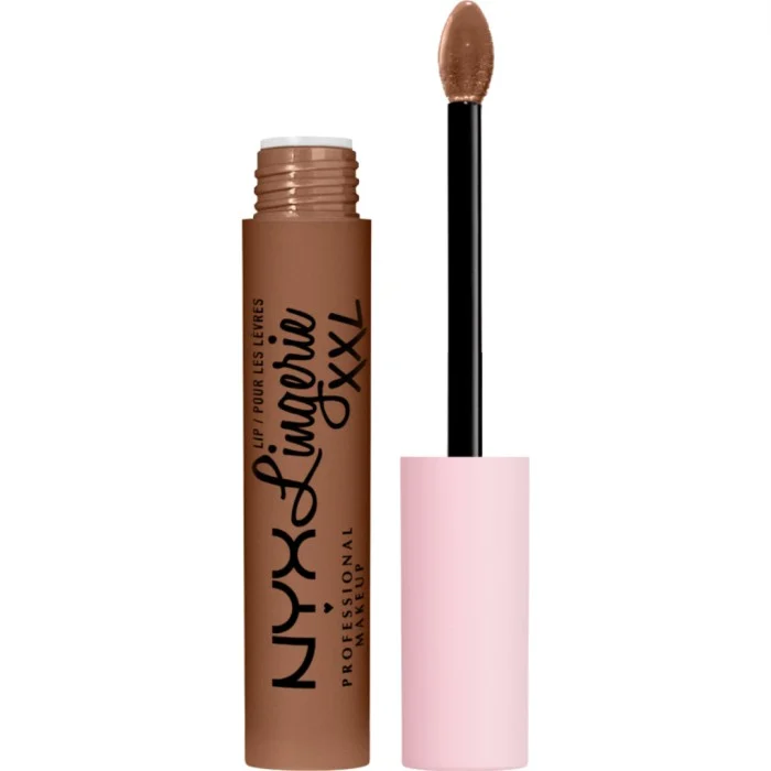 NYX PROFESSIONAL MAKEUP Lip Lingerie XXL Matte Liquid Lipstick 29 Hot Carmelo