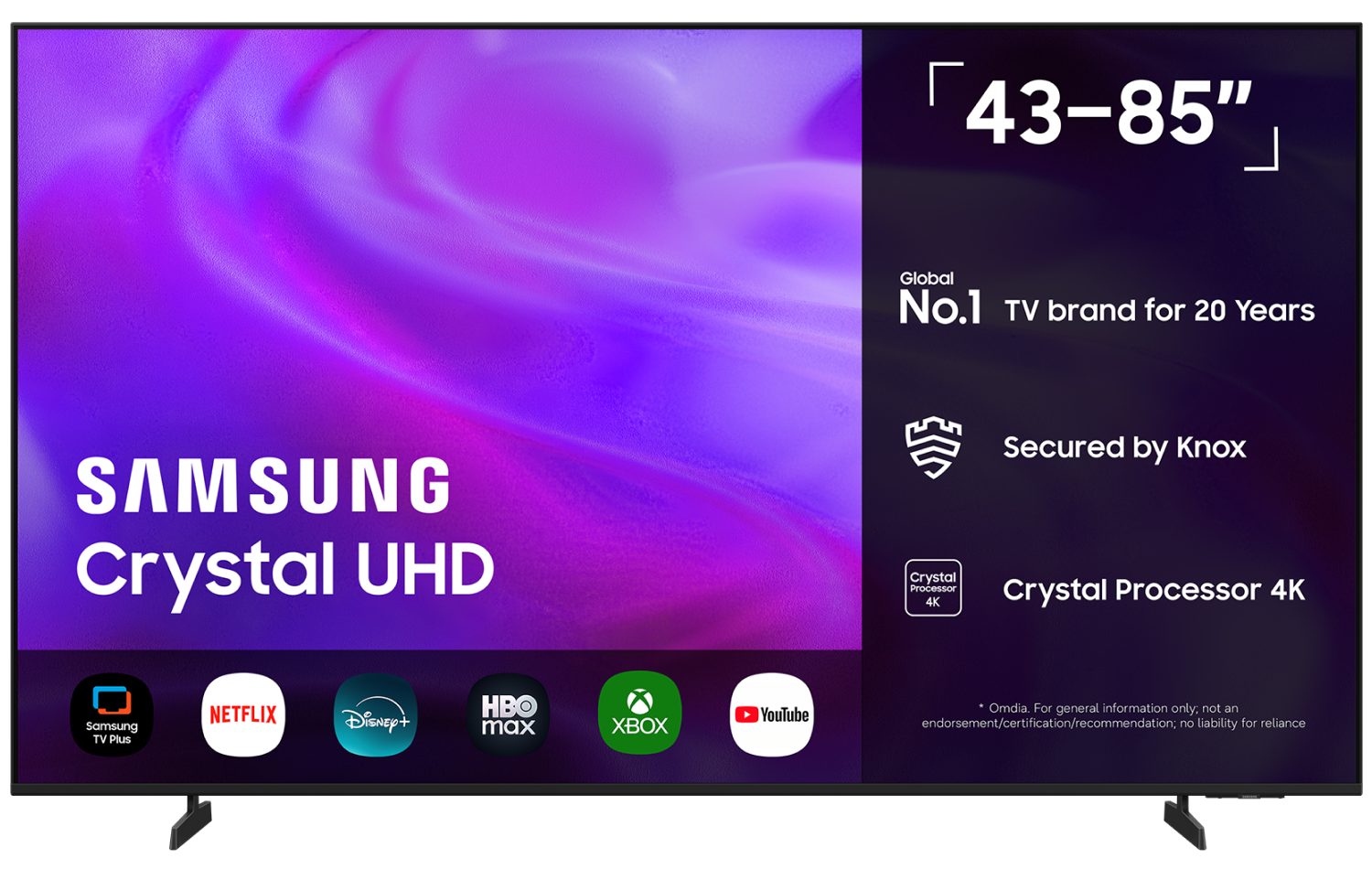 Samsung 75" 4K LED TV 2026 - TU75U7005HUXNA, bild 2