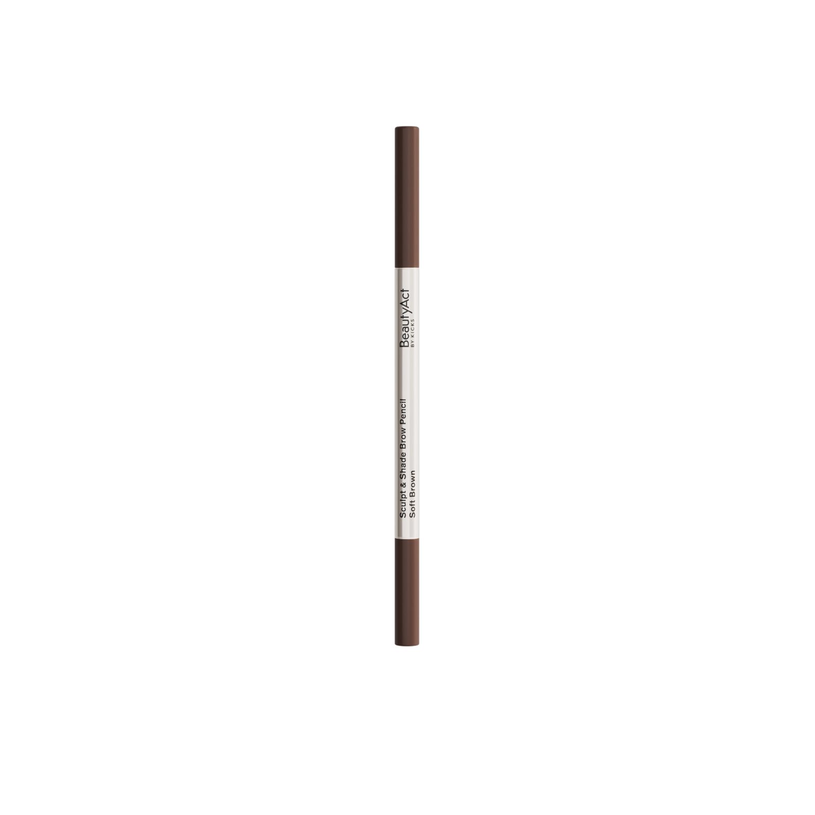 BeautyAct Sculpt & Shade Brow Pencil Soft Brown