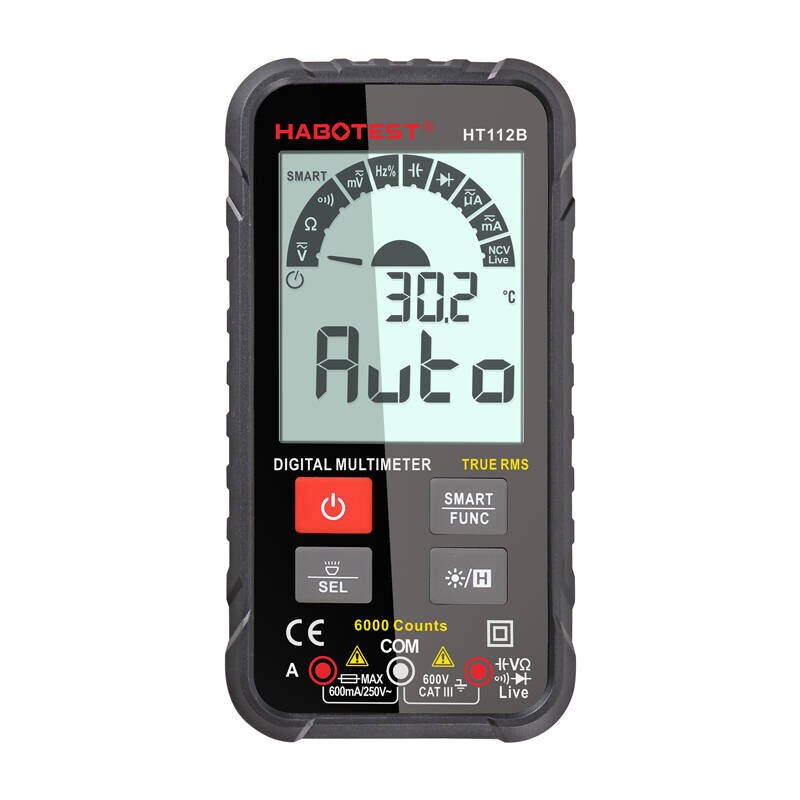 True RMS Digital Universal Multimeter Habotest HT112B, bild 3