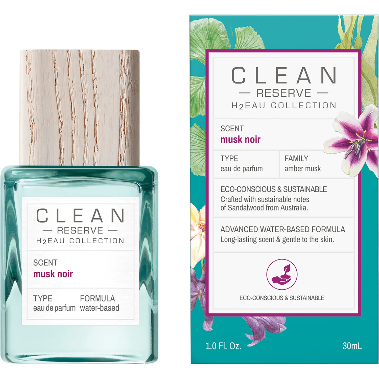 Clean Reserve H2EAU Musk Noir Eau de Parfum 30 ml, bild 2