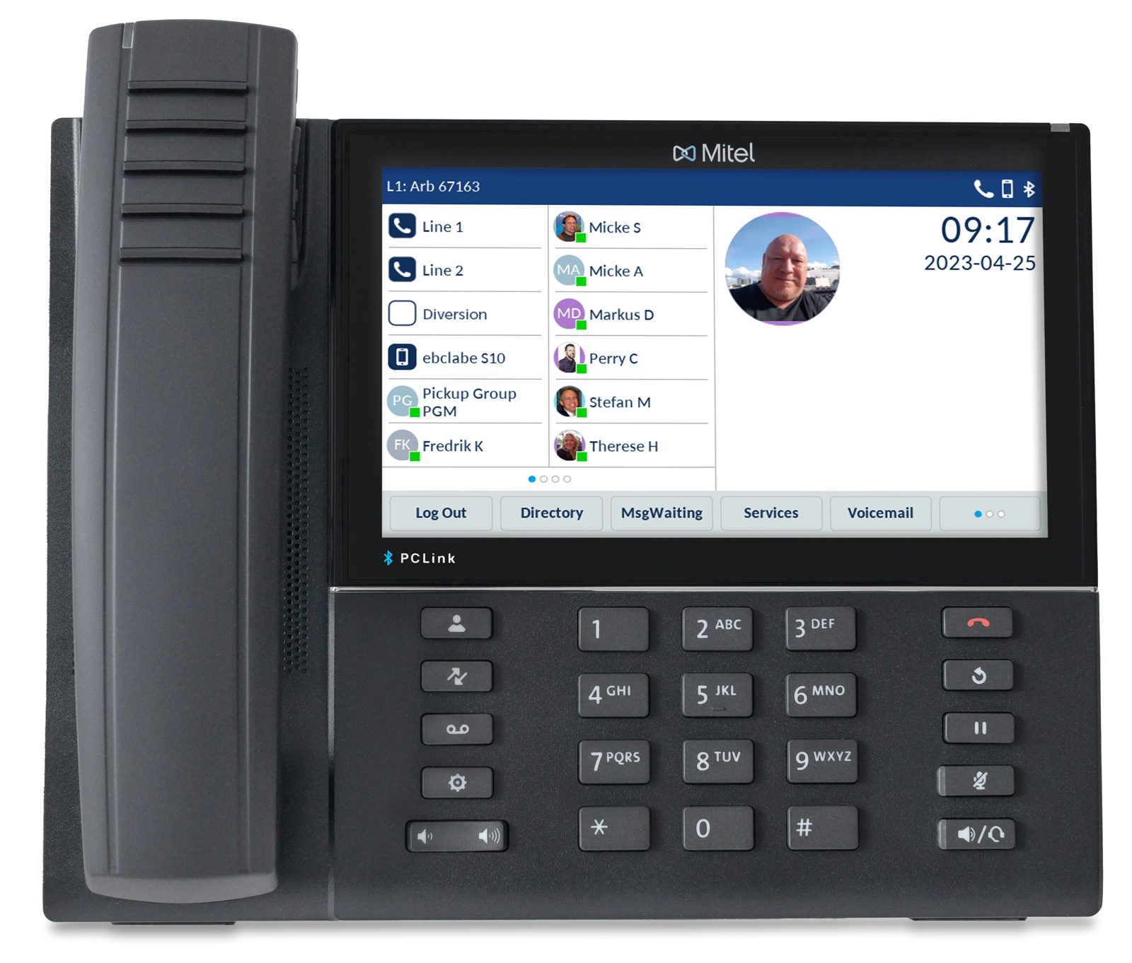 Mitel 6940w IP-telefon, bild 4