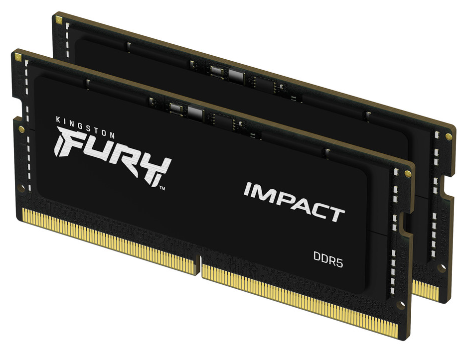 Kingston Fury Impact 64GB (2x32GB) / 5600 Mhz / SODIMM DDR5 / CL40 / KF556S40IBK2-64, bild 4