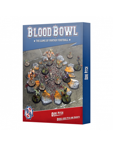 BLOOD BOWL: OGRE TEAM PITCH & DUGOUTS
