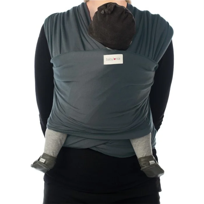 Babylonia Tricot-Slen bärsjal Bamboo Smokey Grey