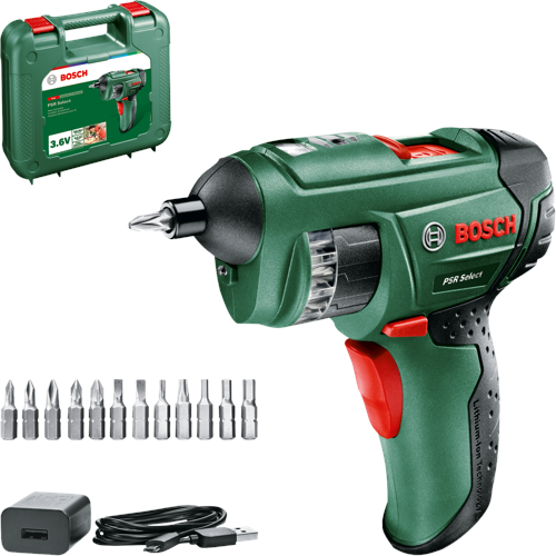 Bosch AKKUSKRUEMASKINE PSR SELECT 3,6V M/USB