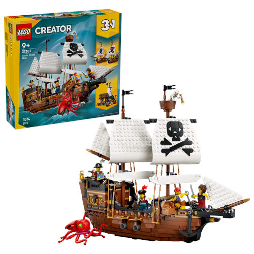LEGO Creator Ikoniskt Piratskepp 31387