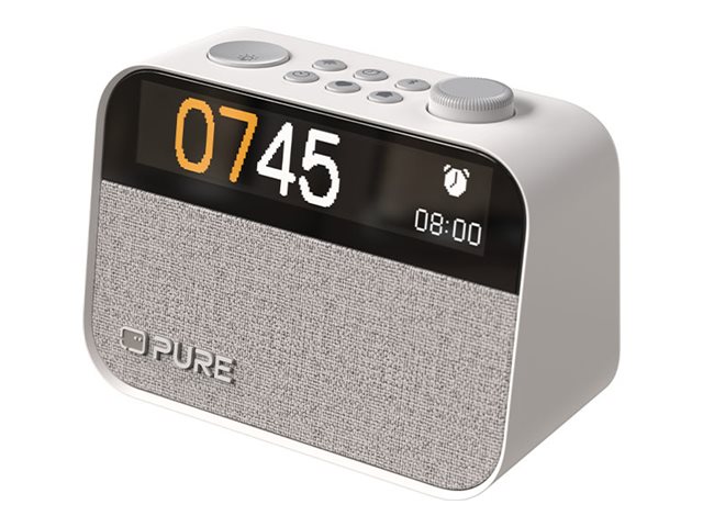 Pure Moment - Klockradio - 5 Watt - inget operativsystem - bomullsvit