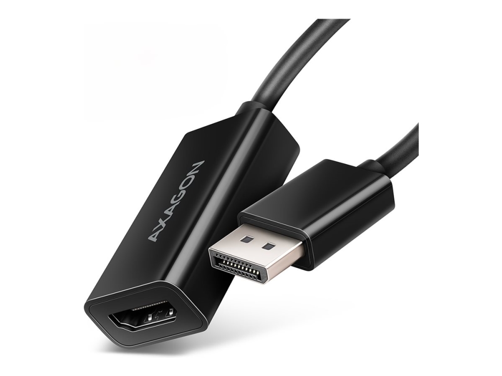 AXAGON RVD-HI20N DisplayPort till HDMI-adapter 4K/60Hz, 15 cm