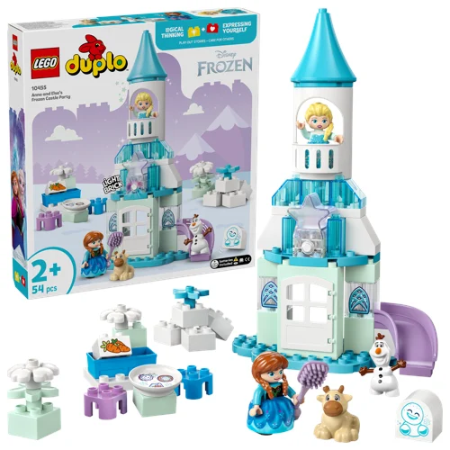LEGO DUPLO Disney Annas och Elsas frostiga slottsfest 10455