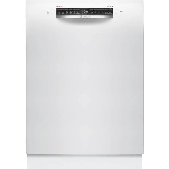 Bosch Serie 6 SMU6ZCW10S Diskmaskin (vit)