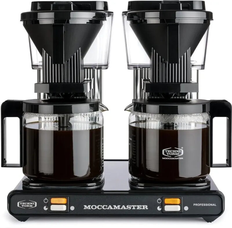Moccamaster Professional Double kaffebryggare, Black/Silver, bild 5