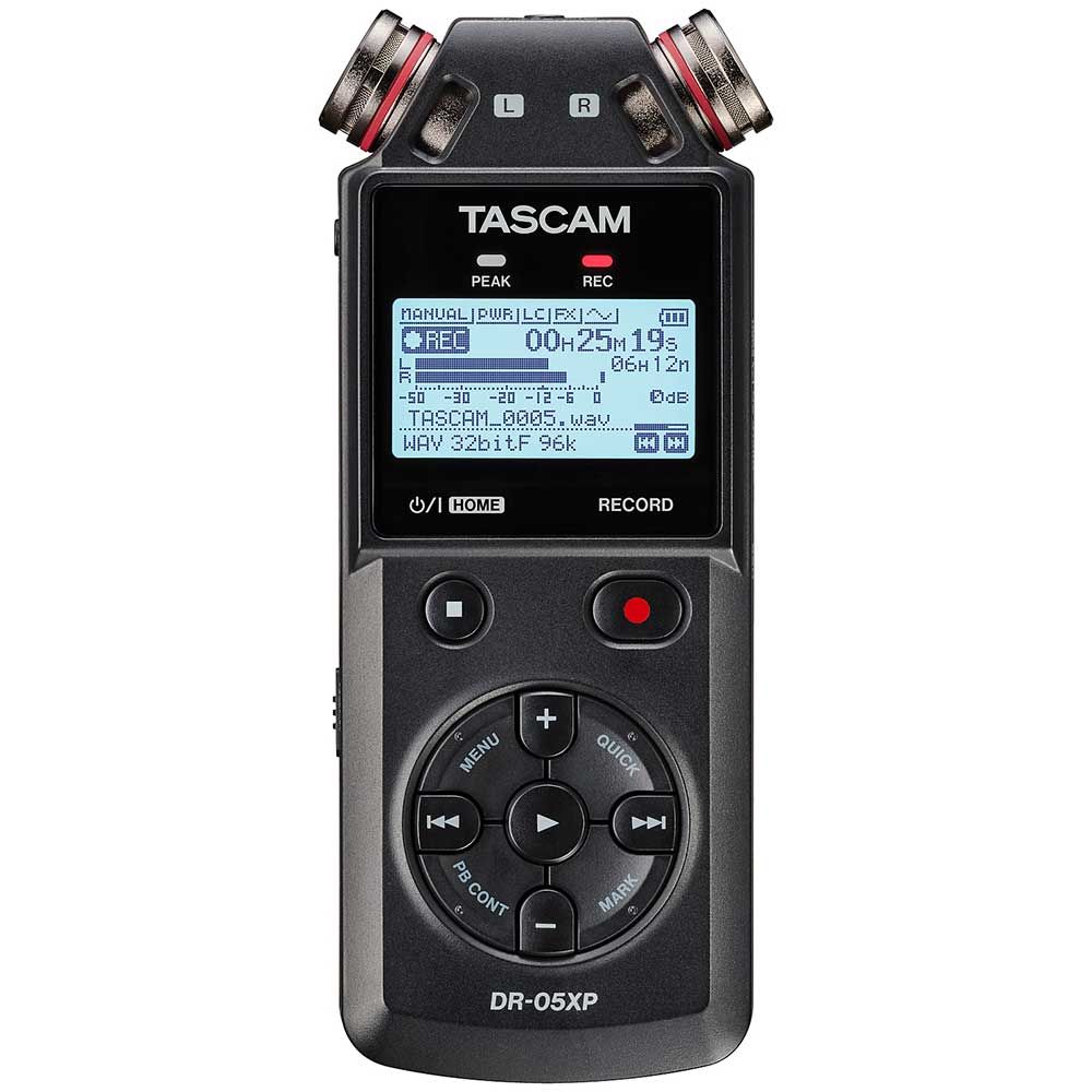 Tascam DR-05XP Stereo Audio Recorder -ljudinspelare
