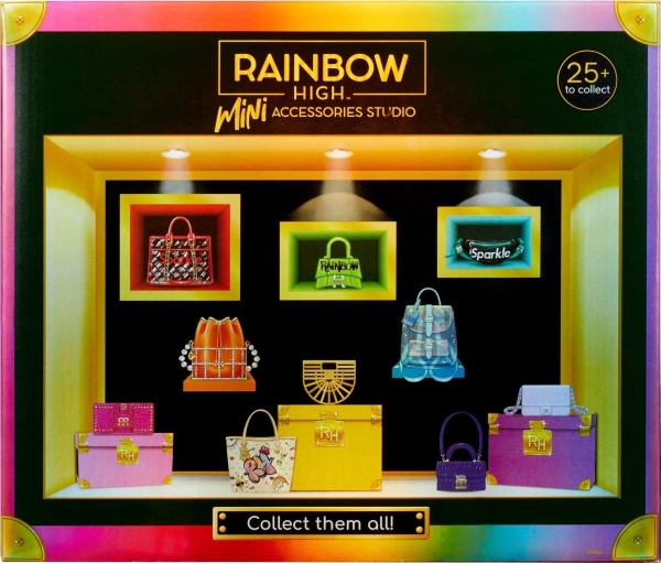 MGA Rainbow High tillbehör Studio Series 1 Surprise Bag Box H (blandat) 27 st