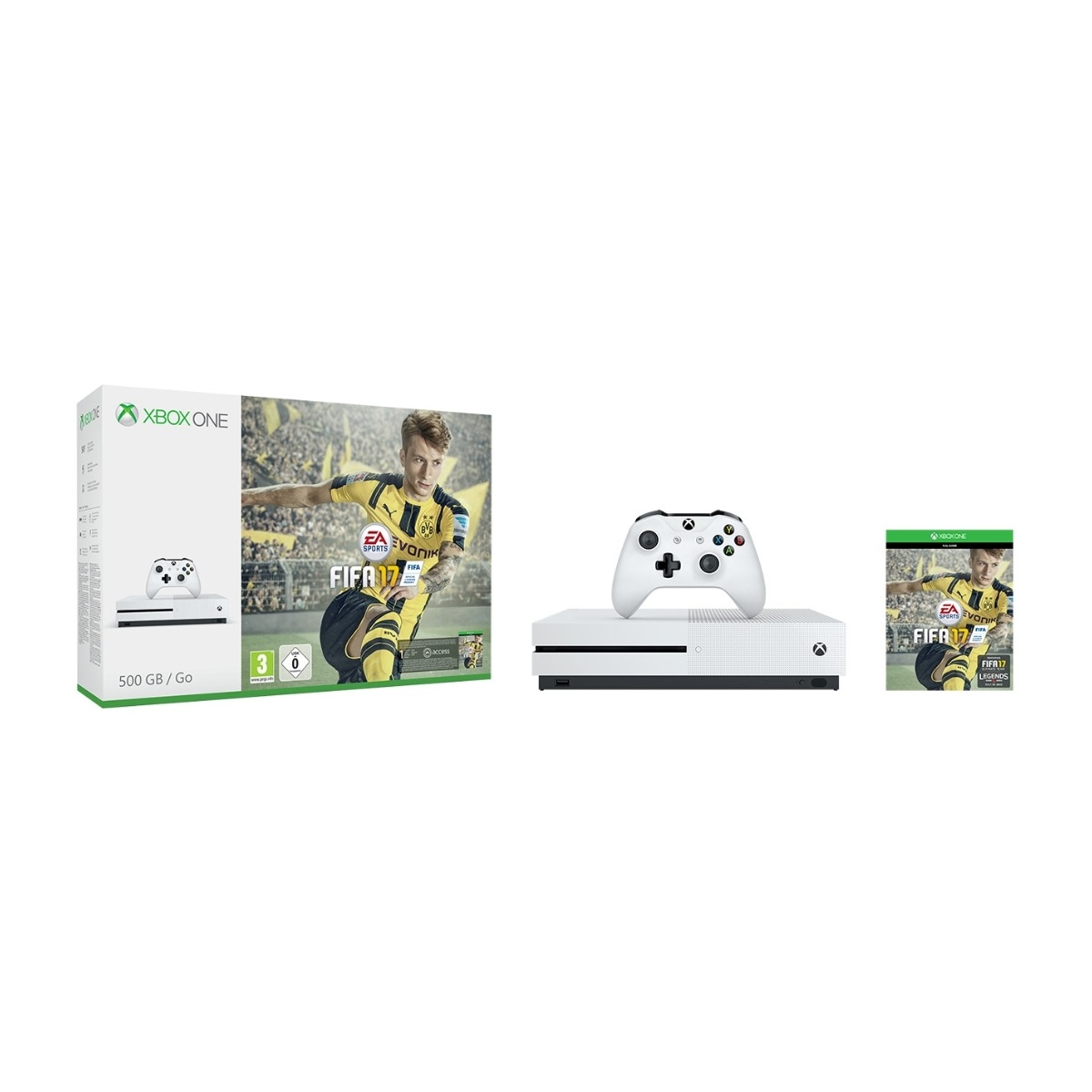 XBOX ONE S 500GB FIFA 17 BUNDLE