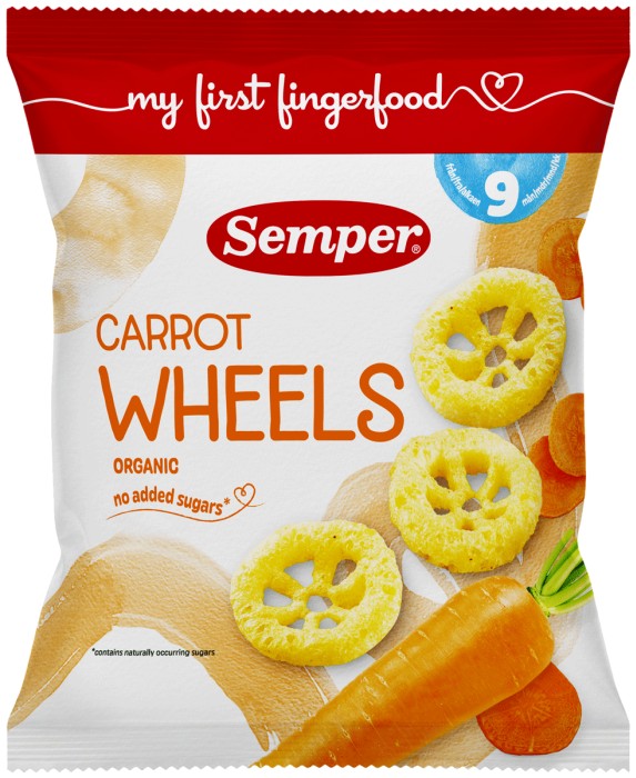SEMPER EKO Carrot wheels 9 mån, 15 g