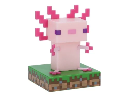 Paladone Minecraft Axolotl ikonlampa, bild 3