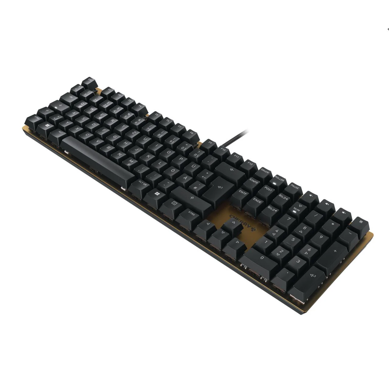CHERRY KC 200 MX MX2A Silent Red – svart