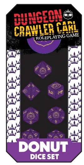 Dungeon Crawler Carl RPG: Princess Donut Dice Set
