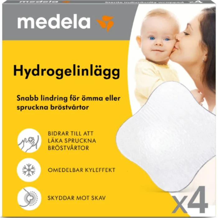 Medela Hydrogelinlägg, 4 st
