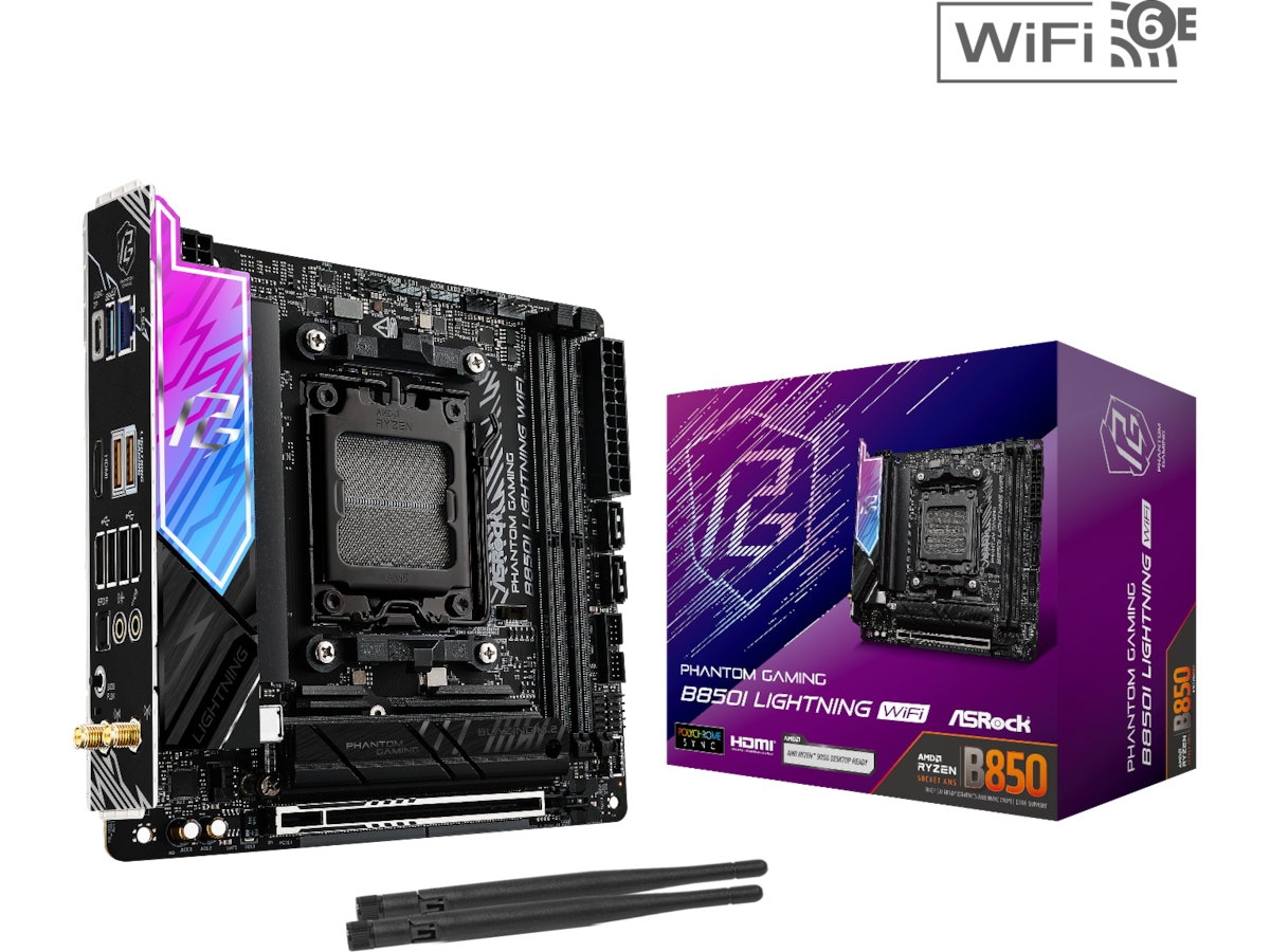 ASRock B850I Lightning Wi-Fi Mini-ITX AM5, bild 4