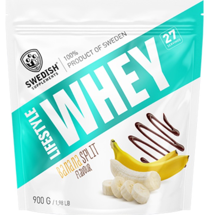 Swedish Supplements Lifestyle Whey Banana split 900 g