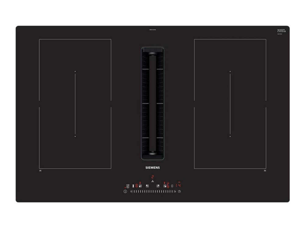 Siemens iQ500 ED811FQ15E - Induktionshäll med inbyggd kapacitet - 80 cm - Utan ram