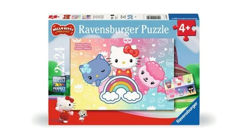 Ravensburger Pussel: Hello Kitty Super Style 2x24 Bitar, bild 3