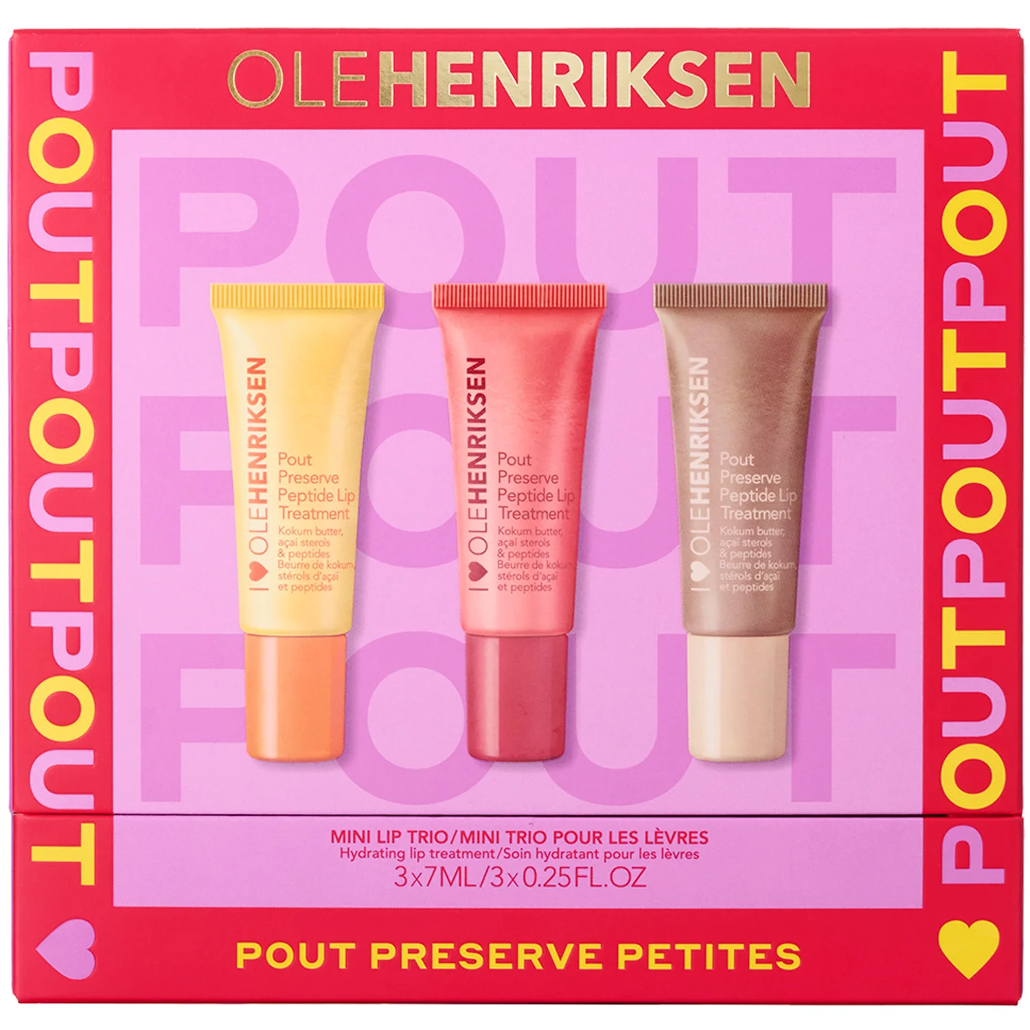 Ole Henriksen SETS Mini Lip Trio Xmas 2025 3x7ml 21 ml, bild 2