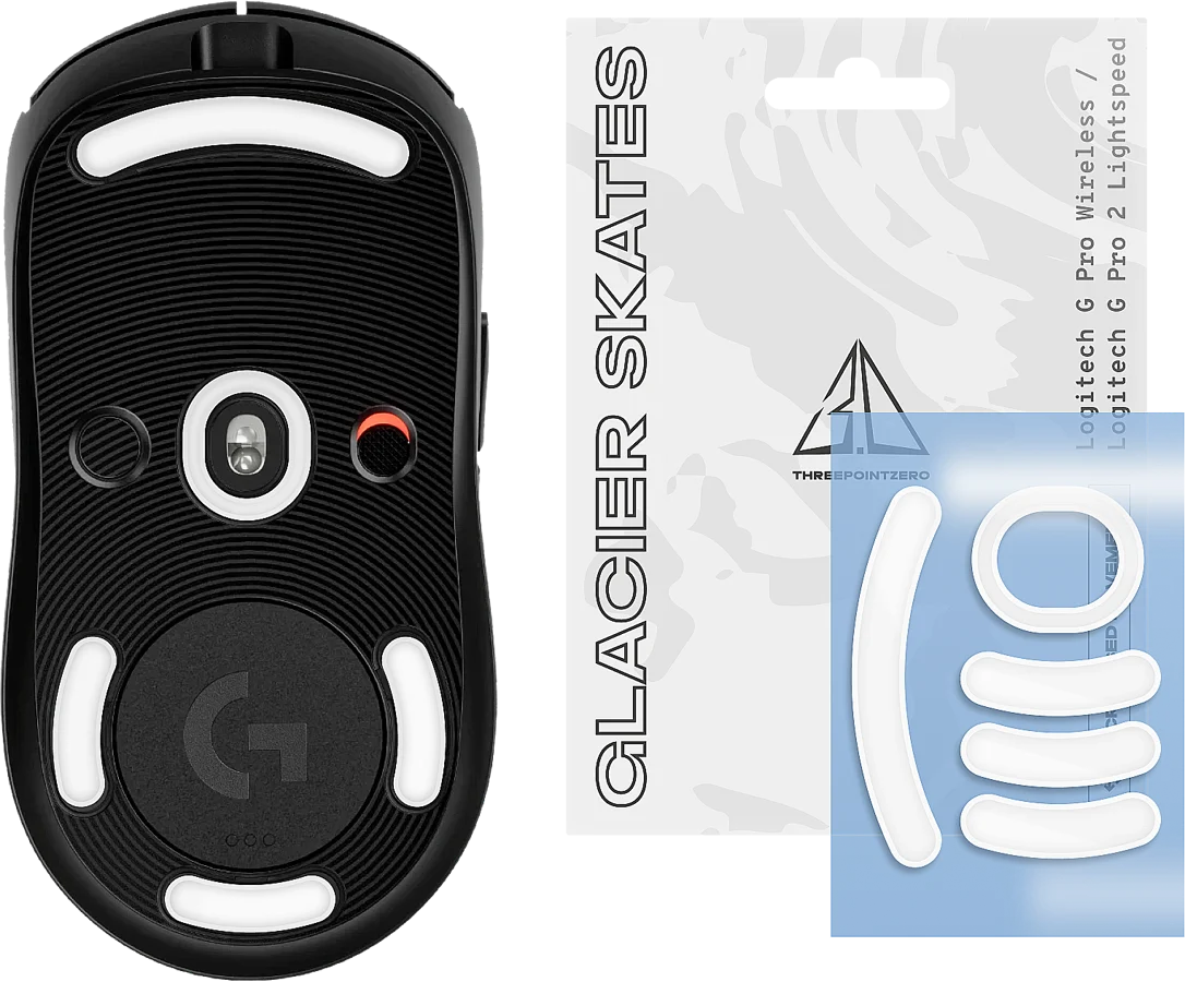 Threepointzero Glacier Skates -Logitech G Pro Wireless/G Pro 2