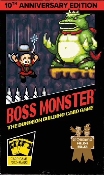 Boss Monster The Dungeon Building Card Game 10th Anniversary Edition