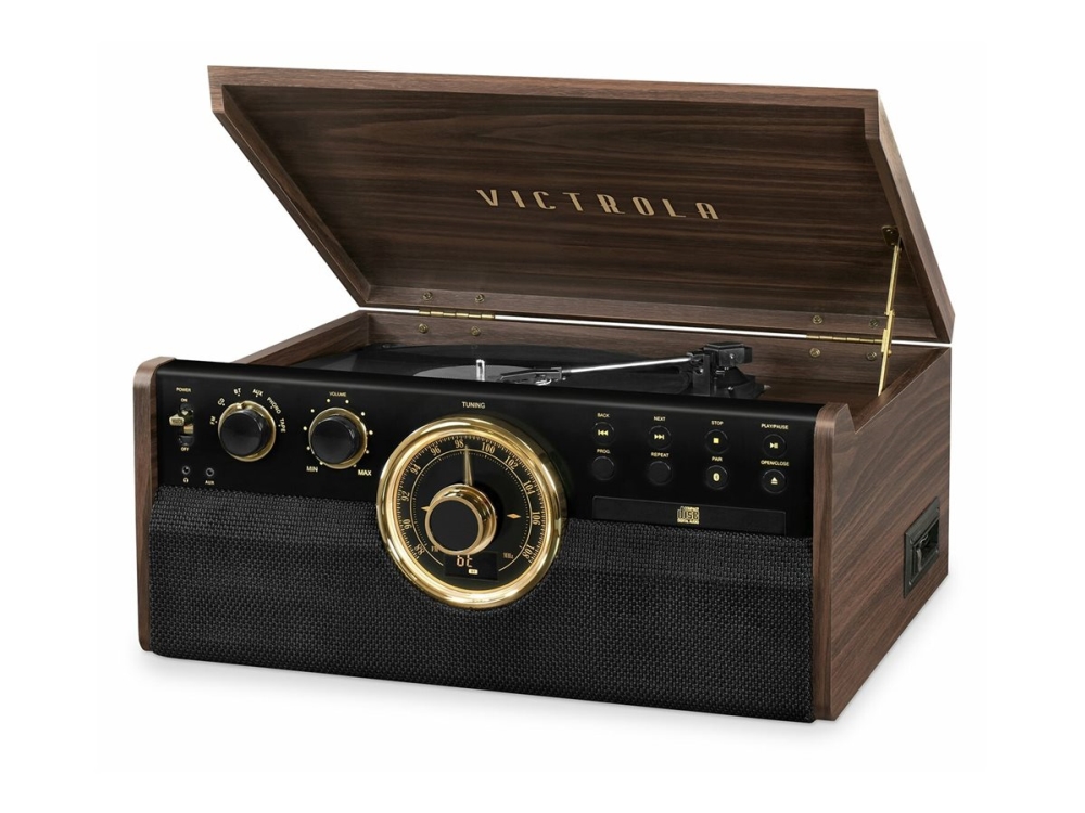 Victrola Empire VTA-270B-ESP-EU 6-i-1-musikcenter, färg: Espresso