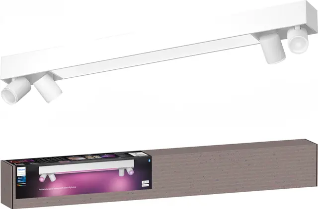 Philips Hue Centris Special Form V2 4-punktslampa 40W (vit)