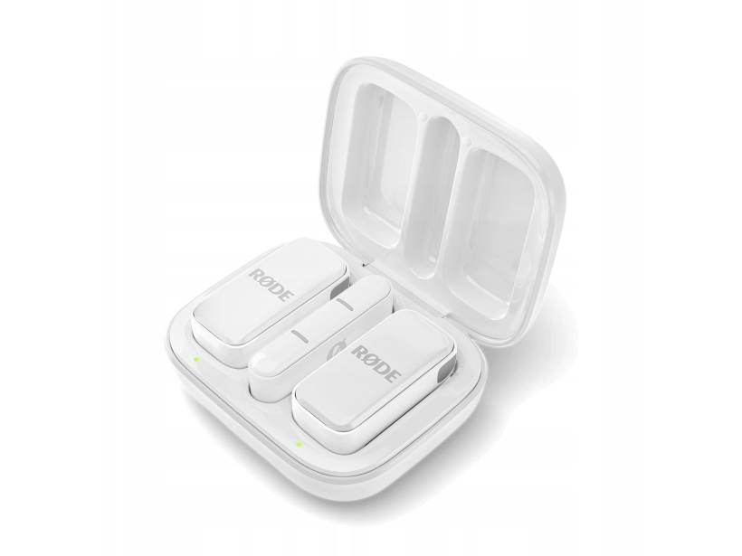 RØDE Wireless Micro, trådlöst Lightning-mikrofonsystem, vit