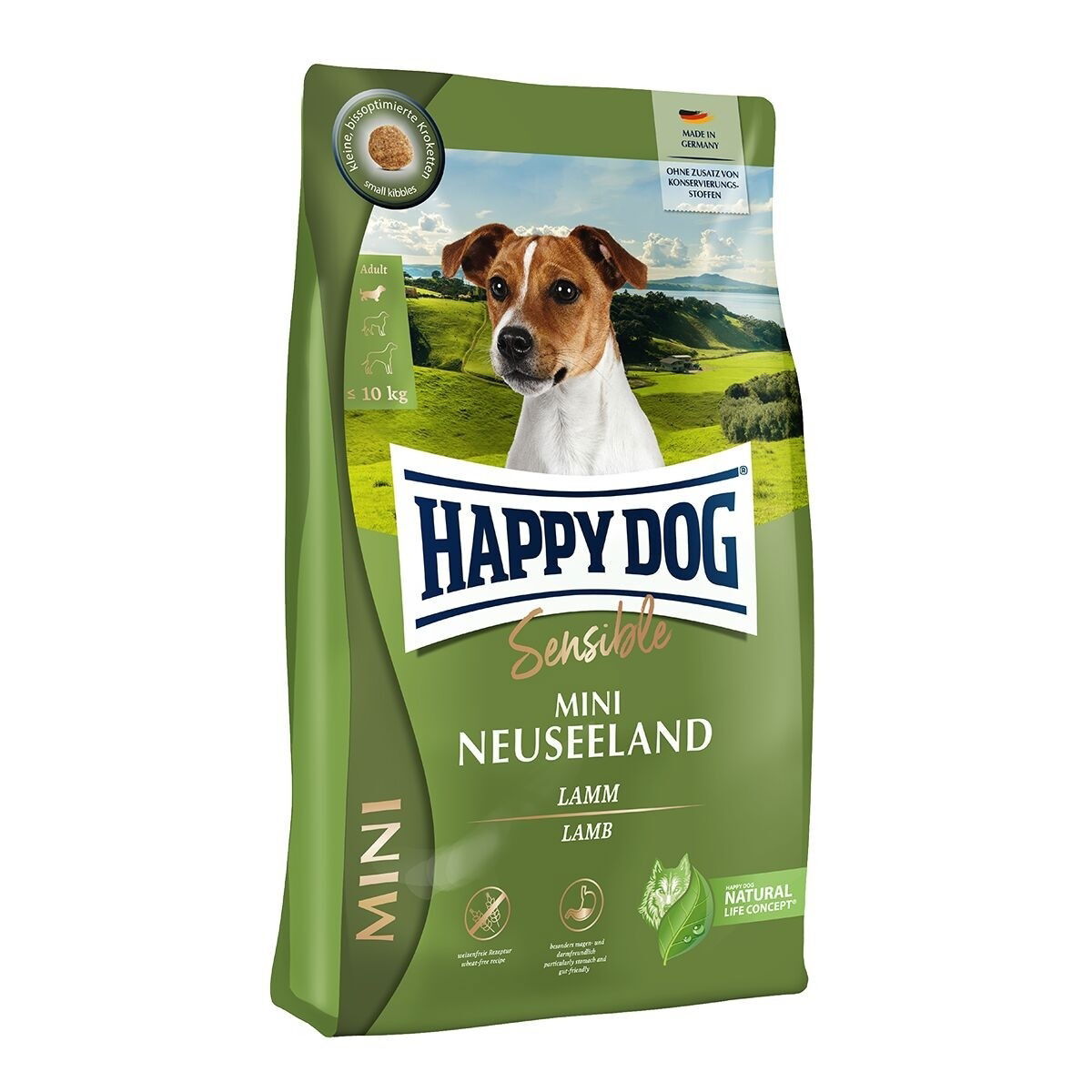 Happy Dog Sensible Mini Neuseeland Torrfoder till Hund 4 kg