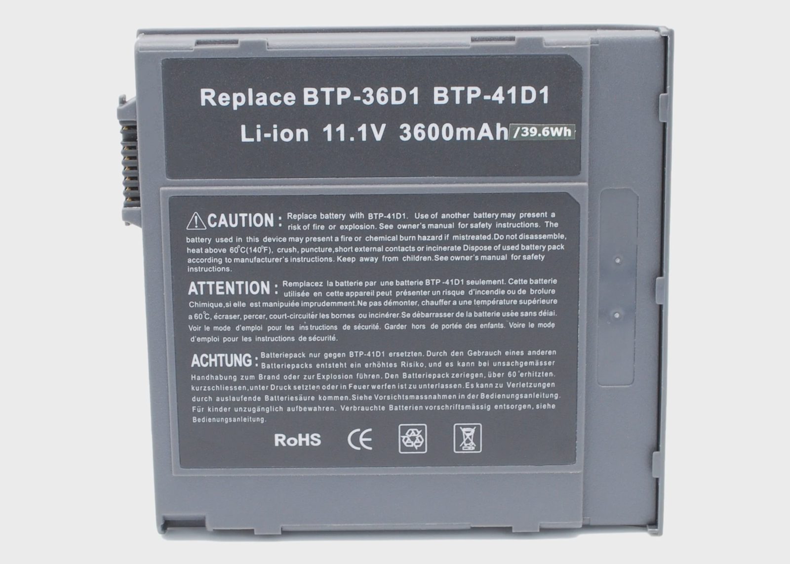 Batteri till Notebook, Bärbar dator för Acer TravelMate 350, TravelMate 351 m.fl., bild 5