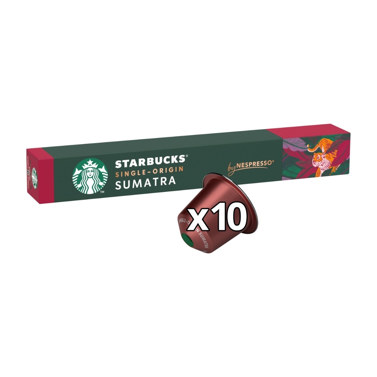 Starbucks Single-Origin Sumatra kaffekapslar By nespresso