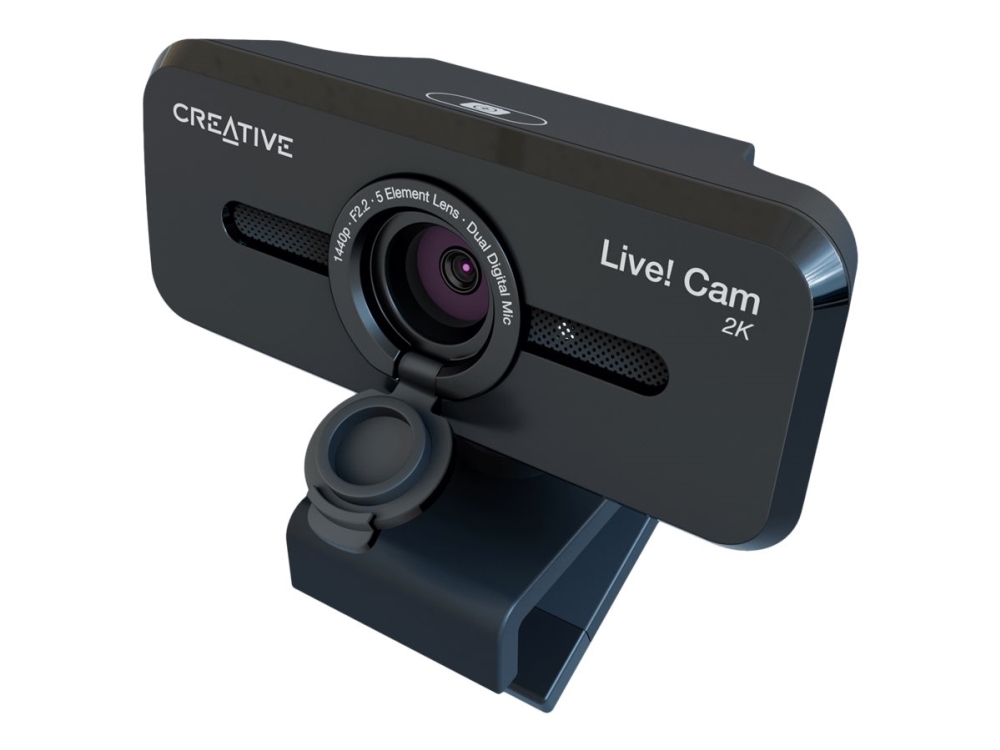 Creative Live Cam Sync V3 webbkamera 5 MP 2560 x 1440, svart, bild 4